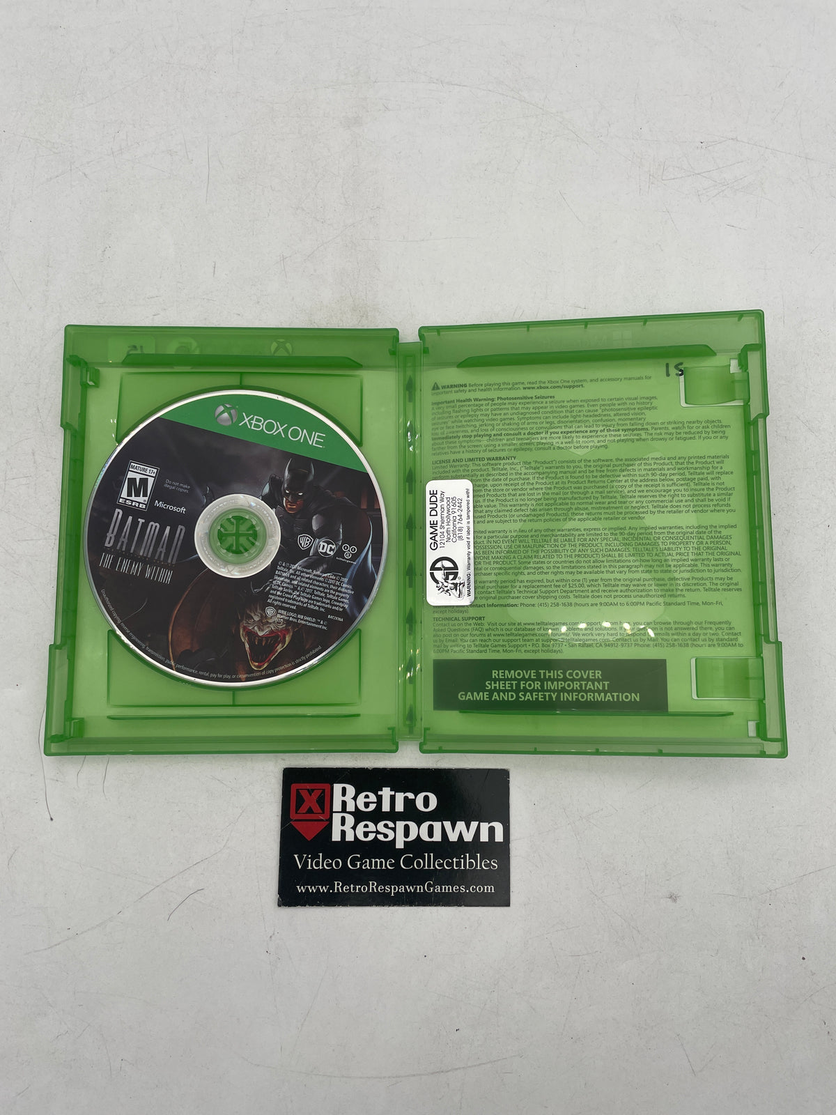 Batman: The Enemy Within - Xbox One (Complete)