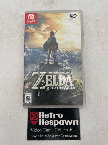 Zelda Breath of the Wild - Nintendo Switch (Complete)