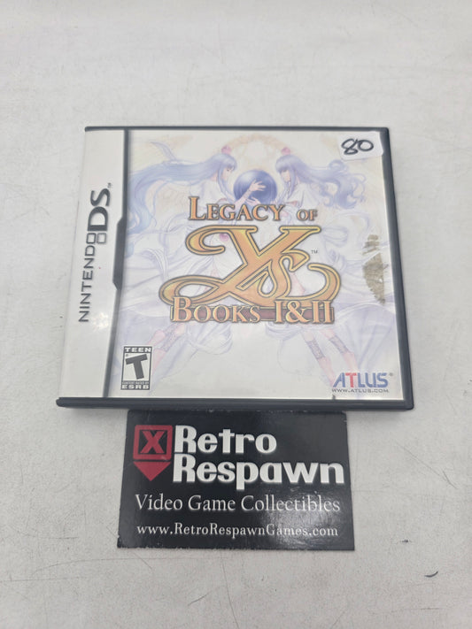 Legacy of Ys: Books I & II - Nintendo DS (Complete)