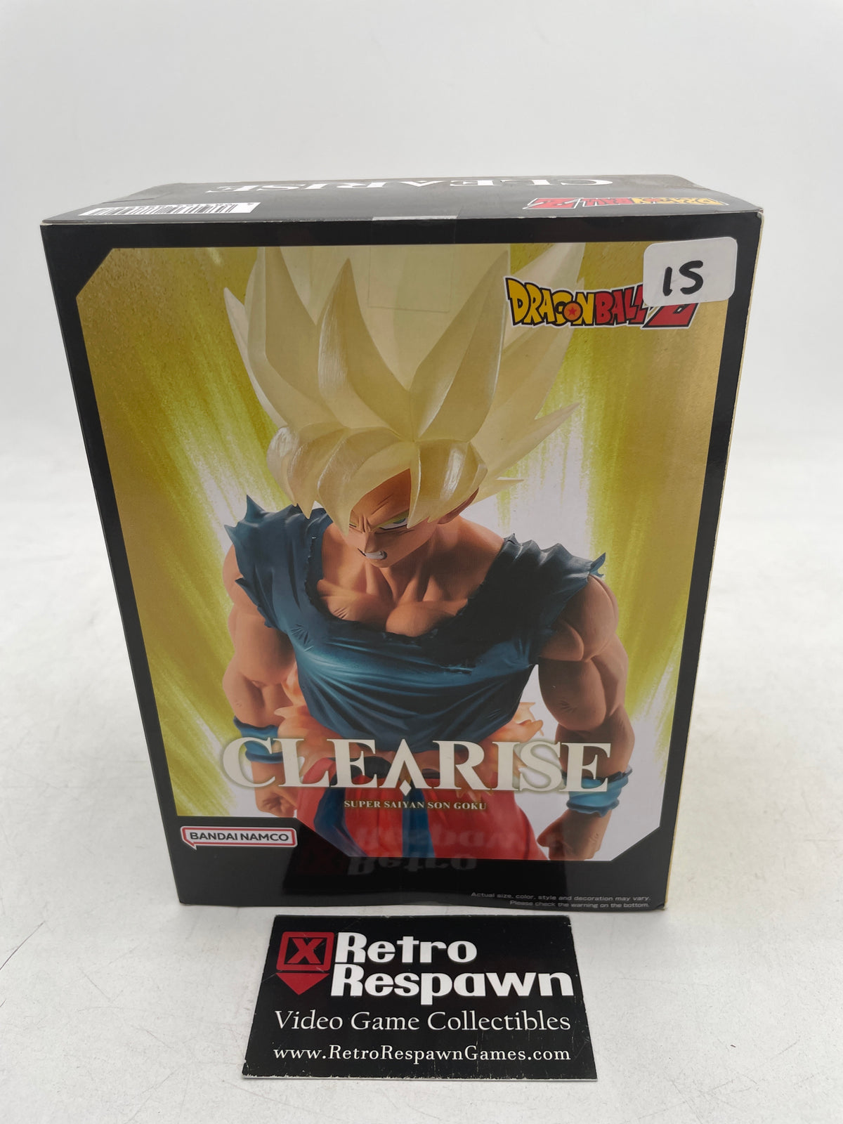 Super Saiyan Son Goku Clearise Figure (Sealed)