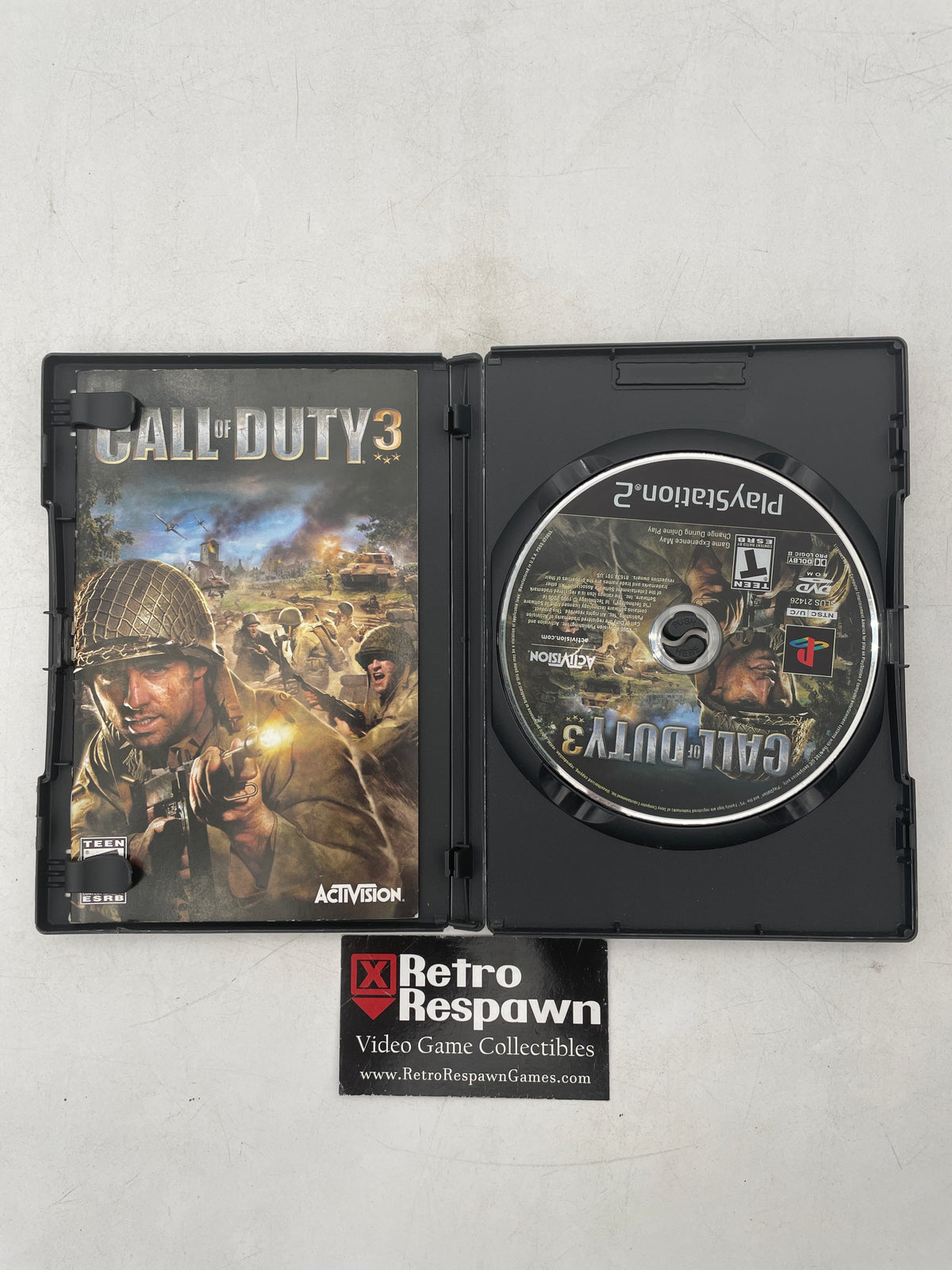 Call of Duty 3 - Playstation 2 (Complete)