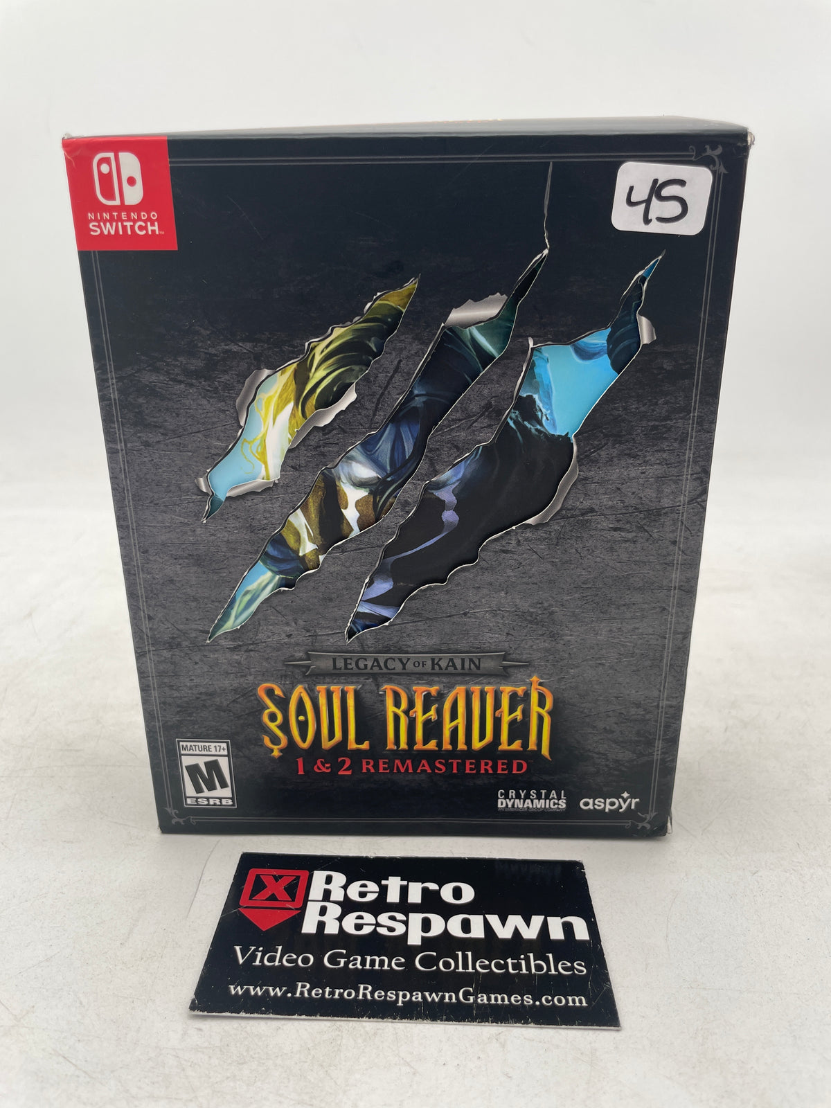 Legacy of Kain Soul Reaver 1 & 2 Remastered - Nintendo Switch (Complete)