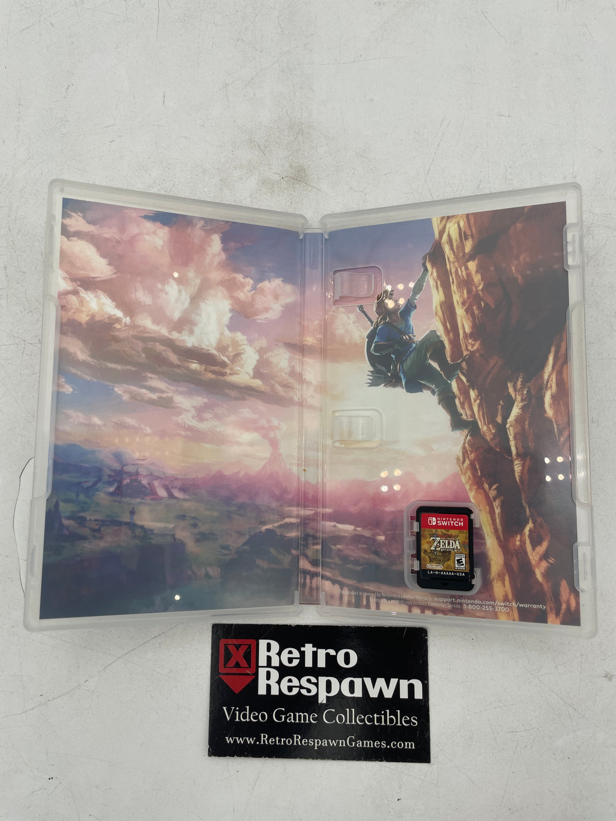 Zelda Breath of the Wild - Nintendo Switch (Complete)
