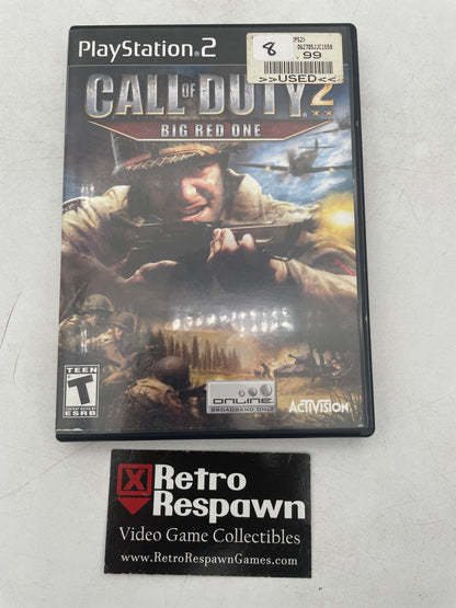 Call of Duty 2 Big Red One - Playstation 2 (Complete)