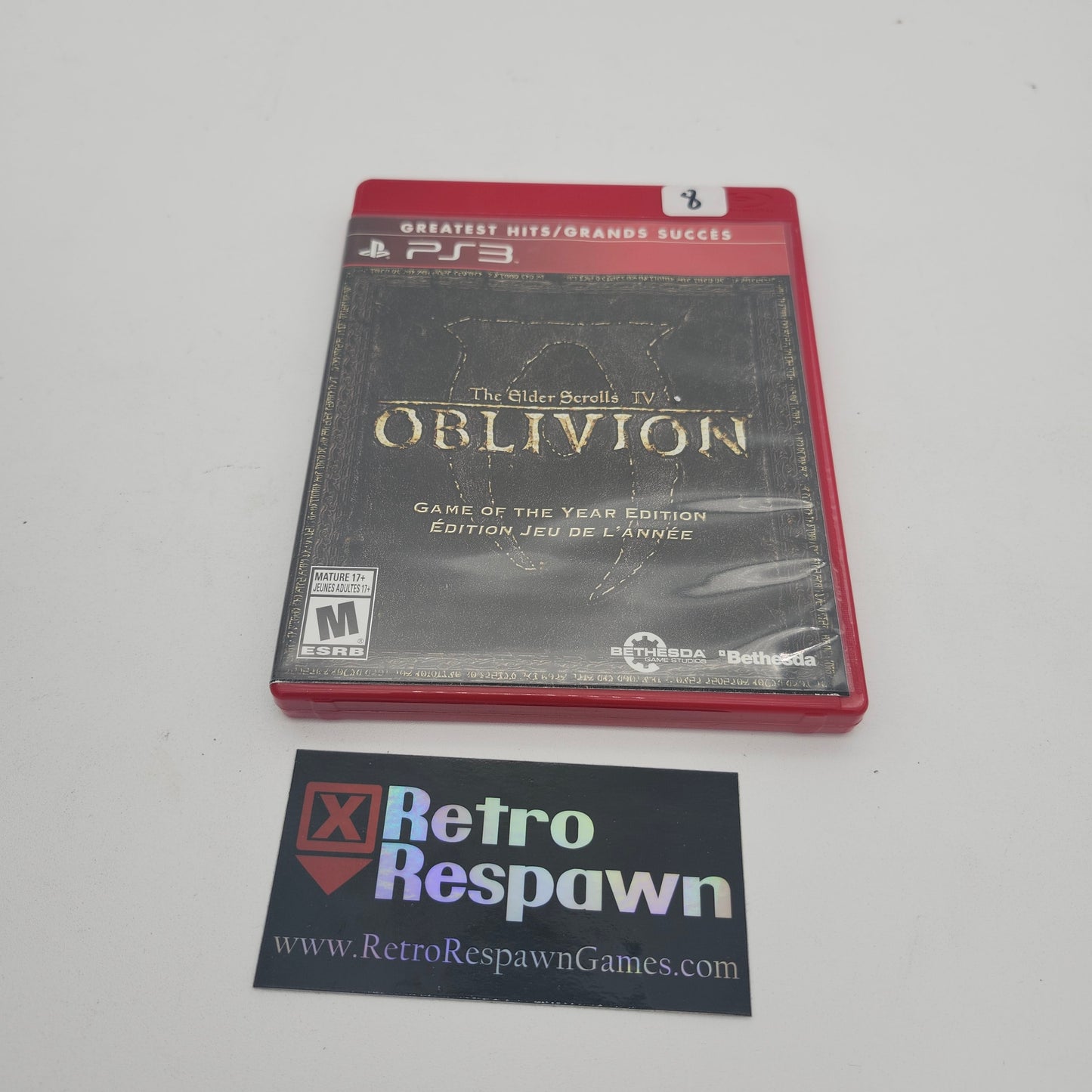 Elder Scrolls IV Oblivion [Game of the Year] - Playstation 3 (Missing Manual)