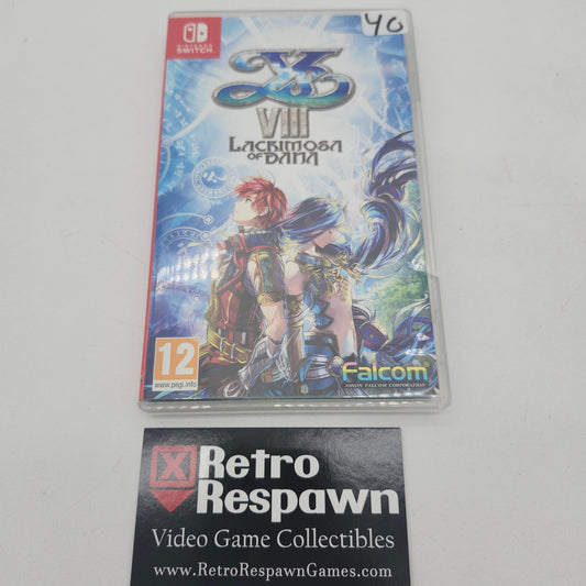 Ys VIII Lacrimosa of DANA (PAL) - Nintendo Switch (Complete)