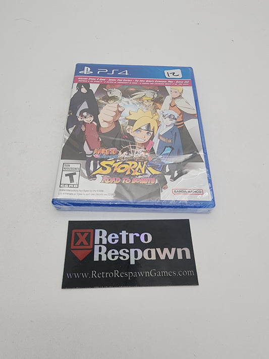 Naruto Shippuden Ultimate Ninja Storm 4 Road to Boruto - Playstation 4 (Sealed)