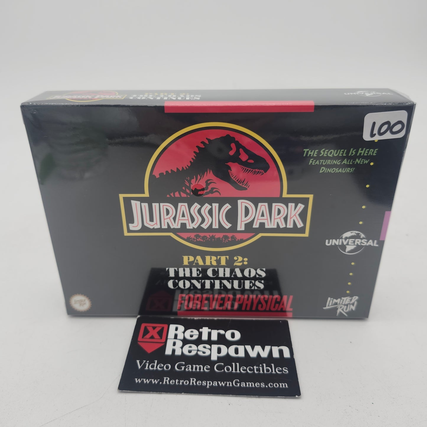 Jurassic Park Part 2: The Chaos Continues [Limited Run] - Super Nintendo (Sealed)