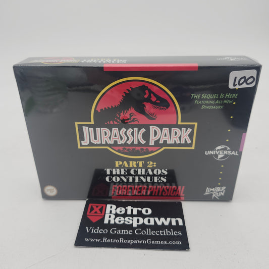 Jurassic Park Part 2: The Chaos Continues [Limited Run] - Super Nintendo (Sealed)