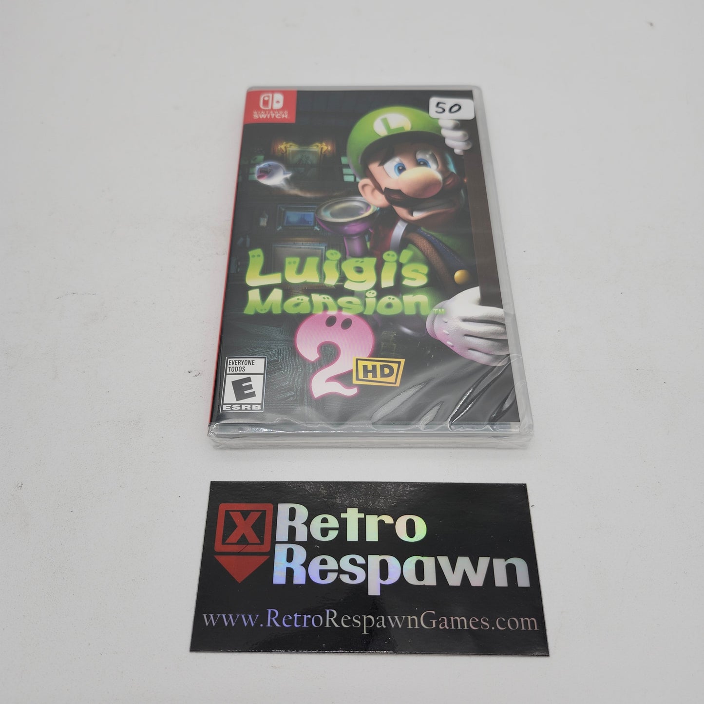 Luigis Mansion 2 HD - Nintendo Switch (Sealed)