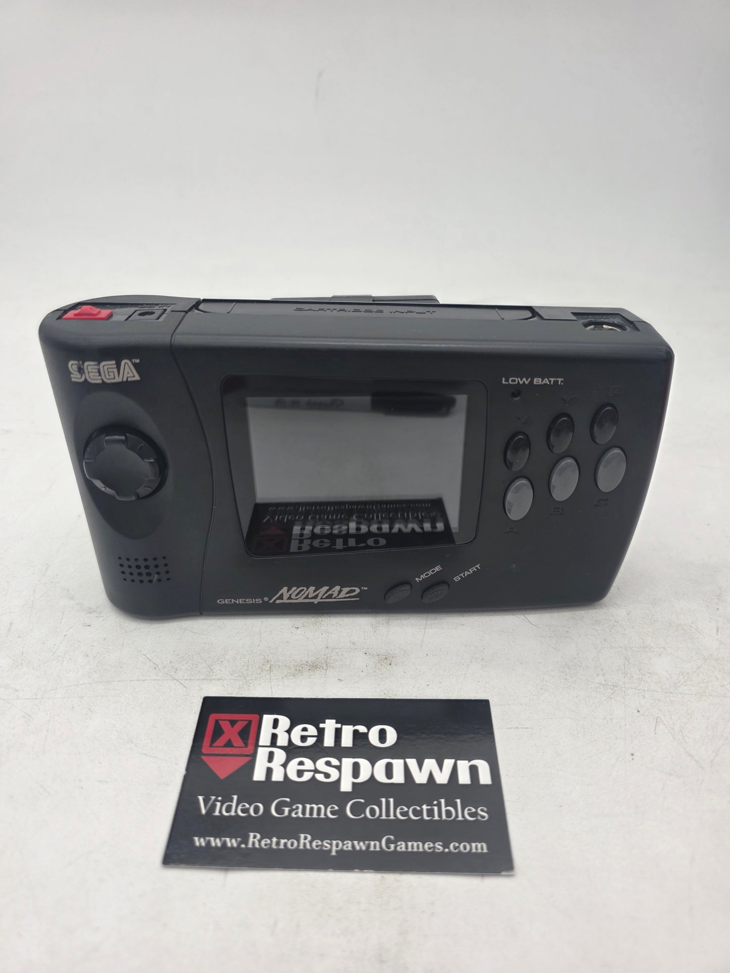 Modded Nomad With IPS Screen + Battery Pack - Sega Genesis (Console and battery Only)