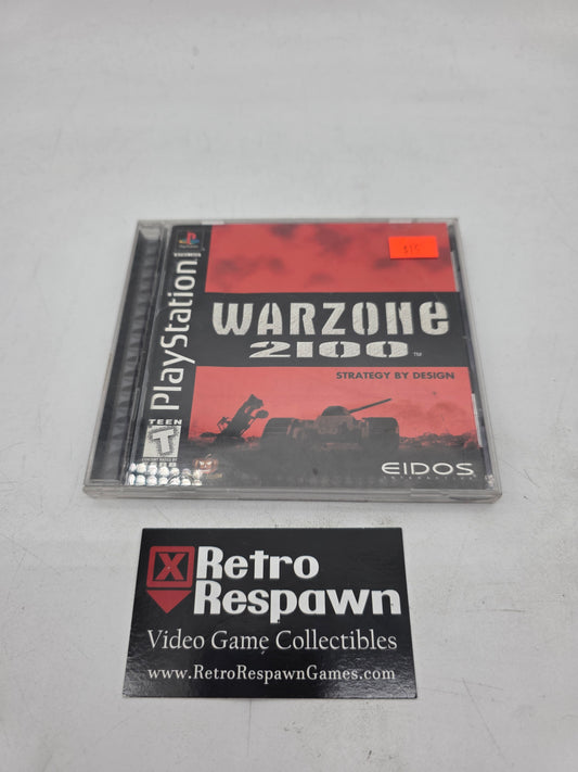 Warzone 2100 - Playstation (Complete)
