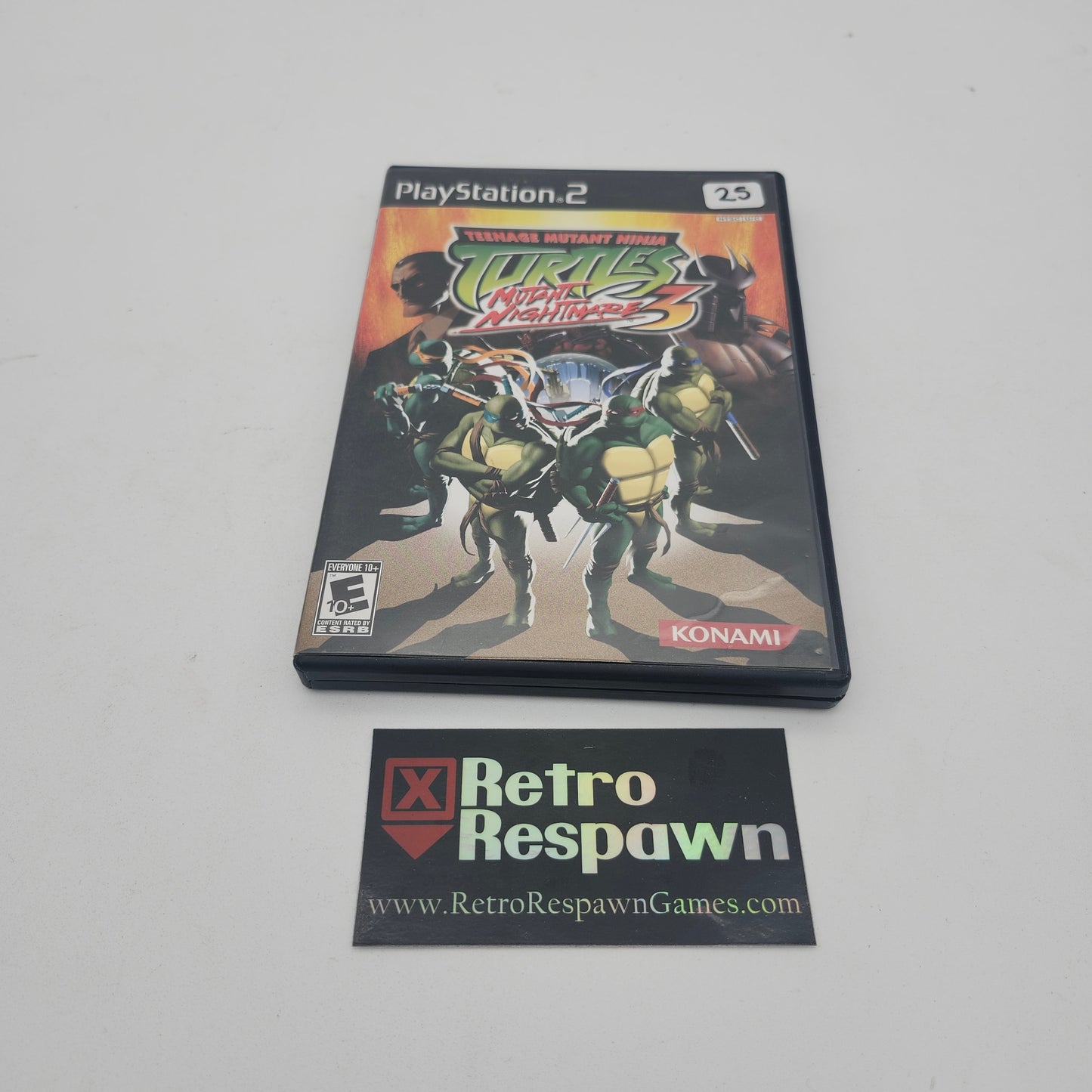Teenage Mutant Ninja Turtles 3 Mutant Nightmare - Playstation 2 (Missing Manual)