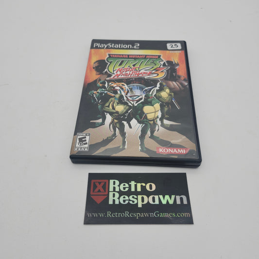 Teenage Mutant Ninja Turtles 3 Mutant Nightmare - Playstation 2 (Missing Manual)