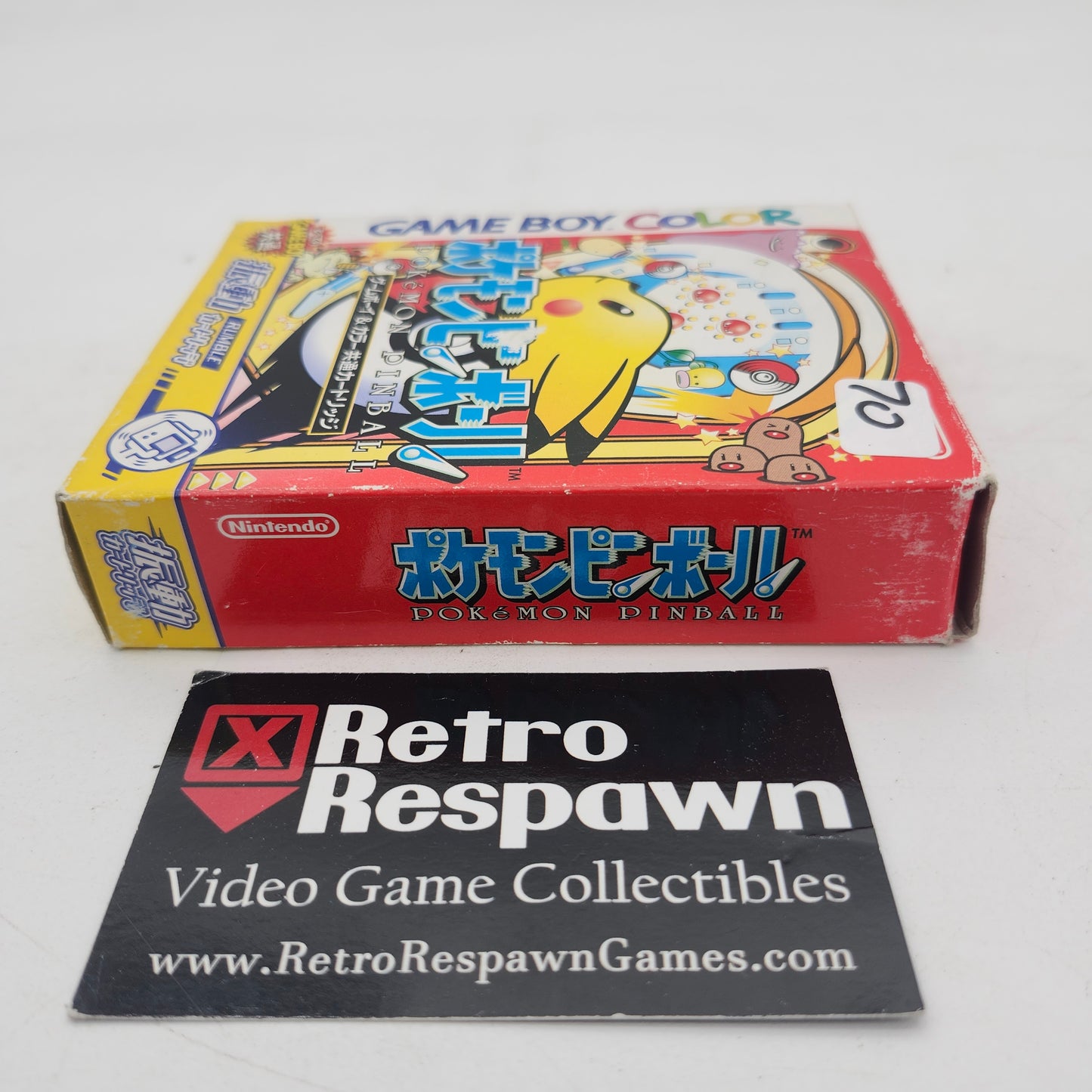 Pokemon Pinball - JP GameBoy Color (Complete)
