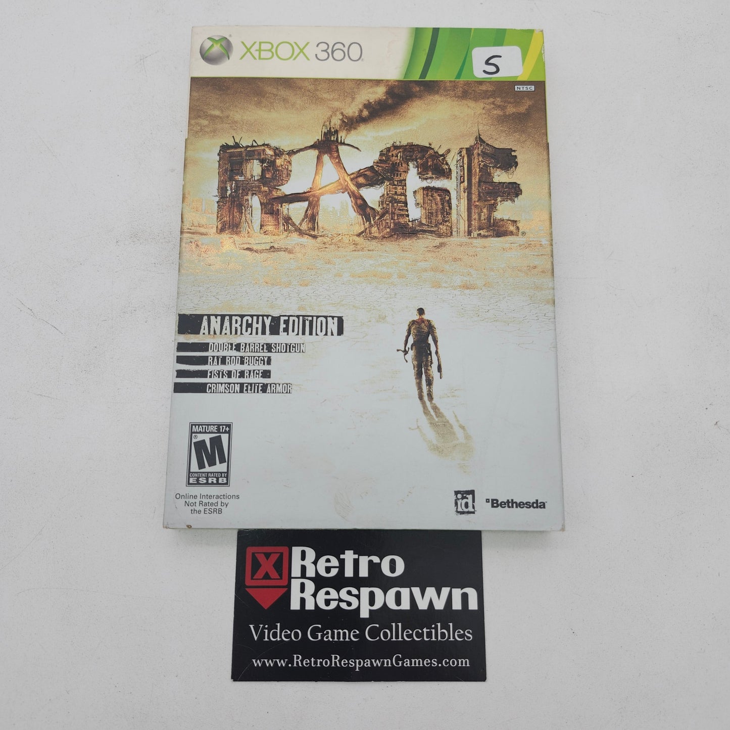 Rage [Anarchy Edition] - Xbox 360 (Complete)