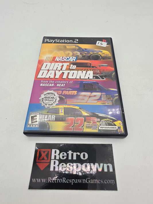 NASCAR Dirt to Daytona - Playstation 2 (Missing Manaul)