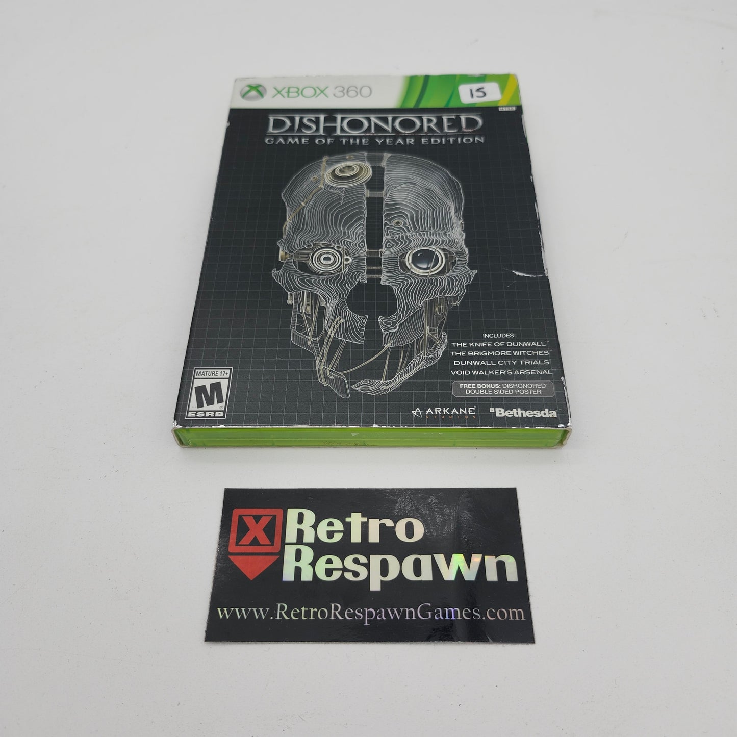 Dishonored [Game of the Year] - Xbox 360 (Complete/W Sleeve)