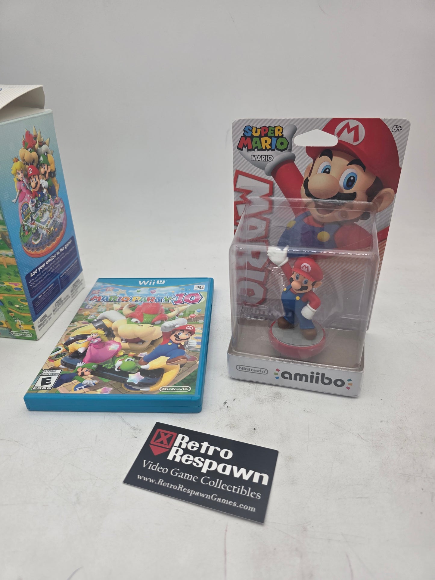 Mario Party 10 Mario [amiibo Bundle] - Wii U (Complete)