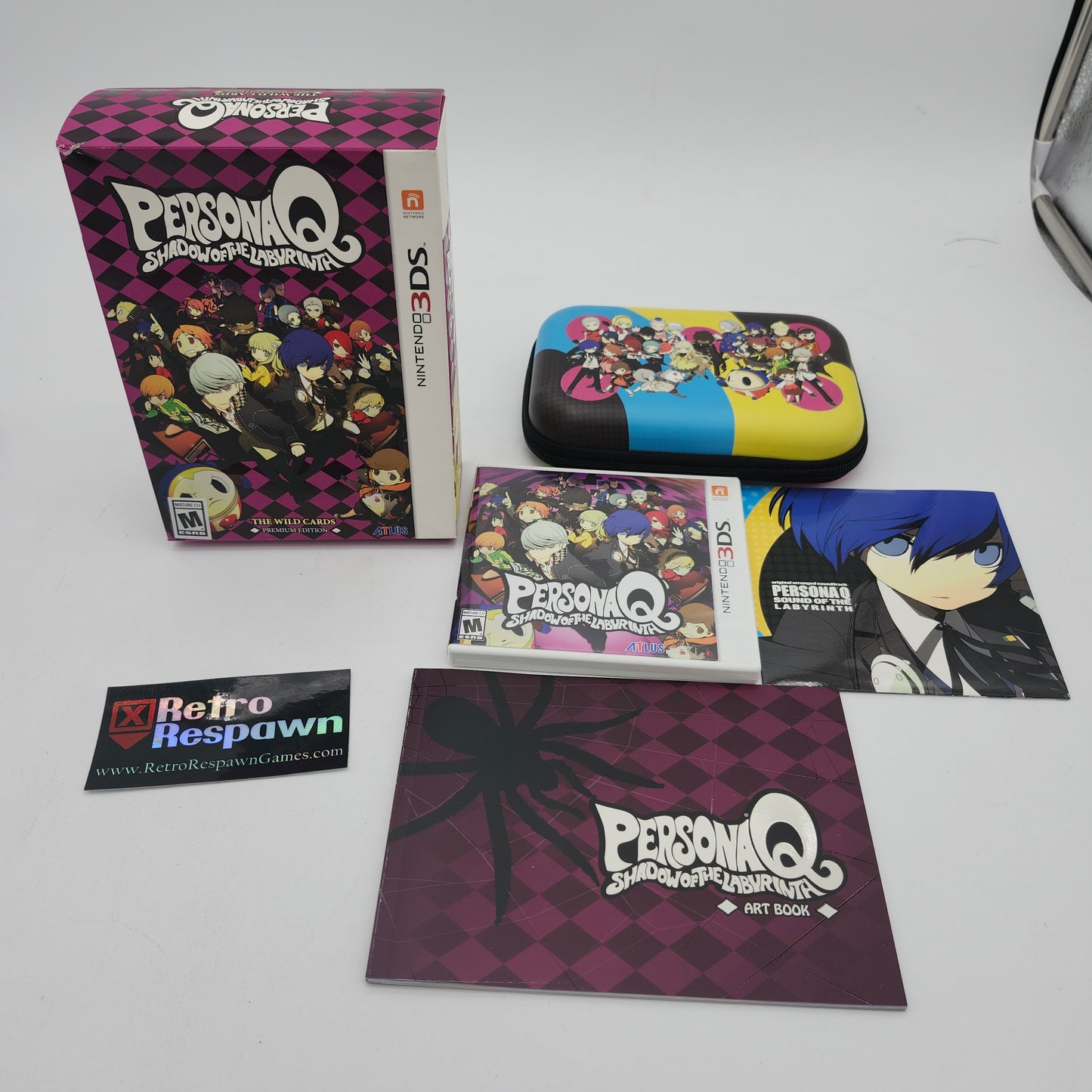 Persona Q: Shadow of the Labyrinth [Wild Cards Premium Edition] - Nintendo 3DS (Complete)