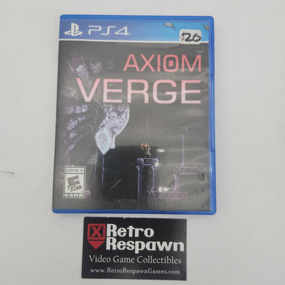 Axiom Verge - Playstation 4 (Complete)