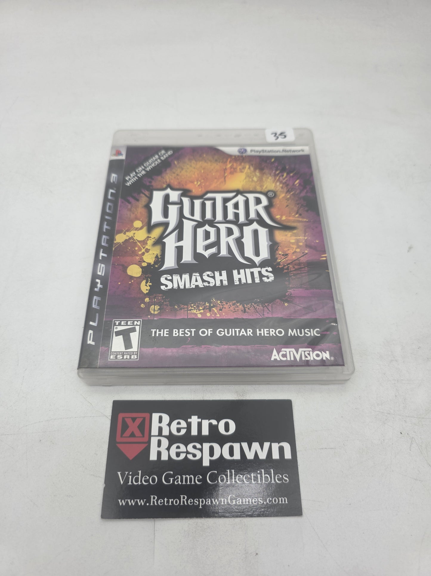 Guitar Hero Smash Hits - Playstation 3 (Complete)
