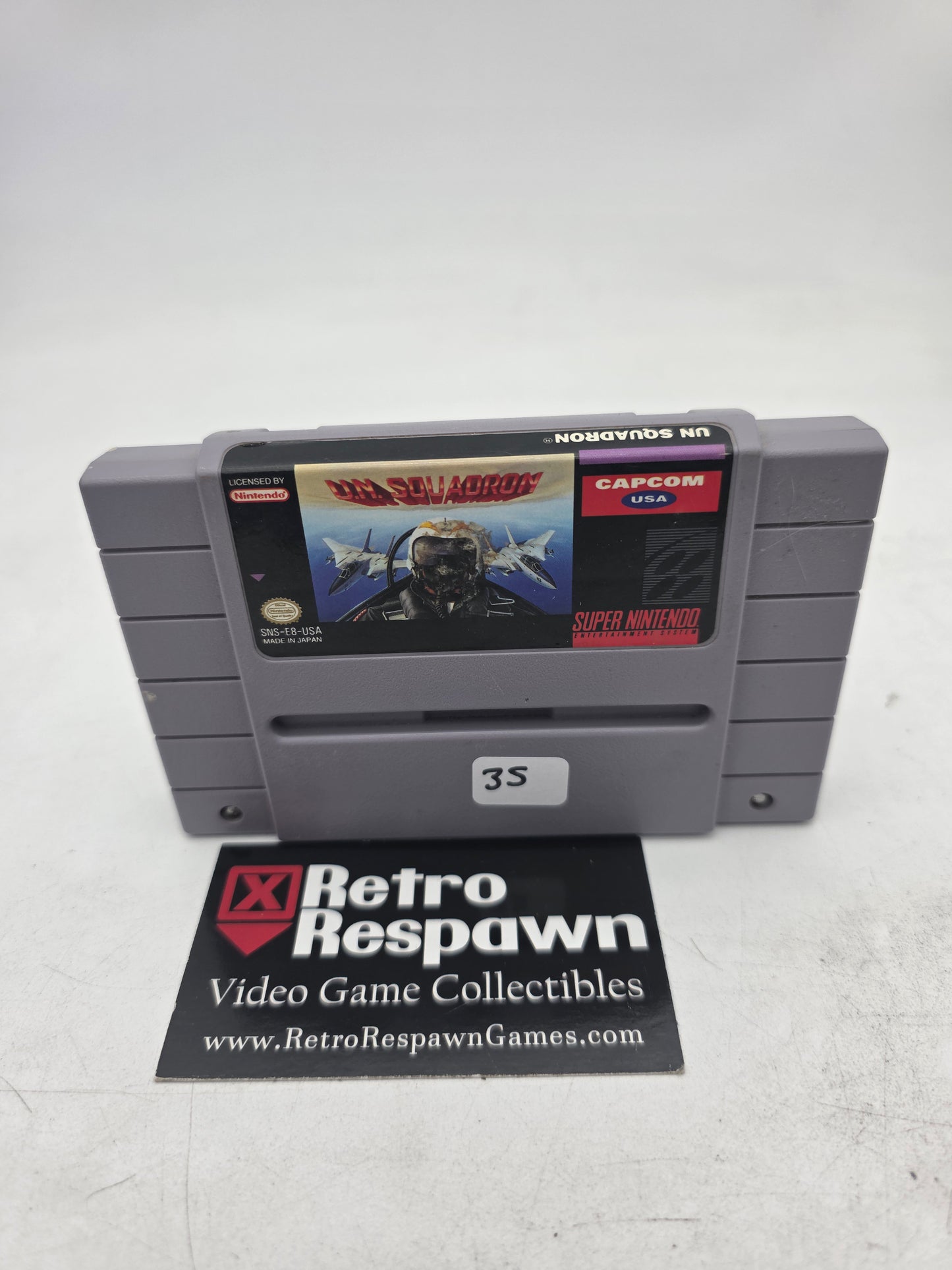 UN Squadron - Super Nintendo (Game Only)