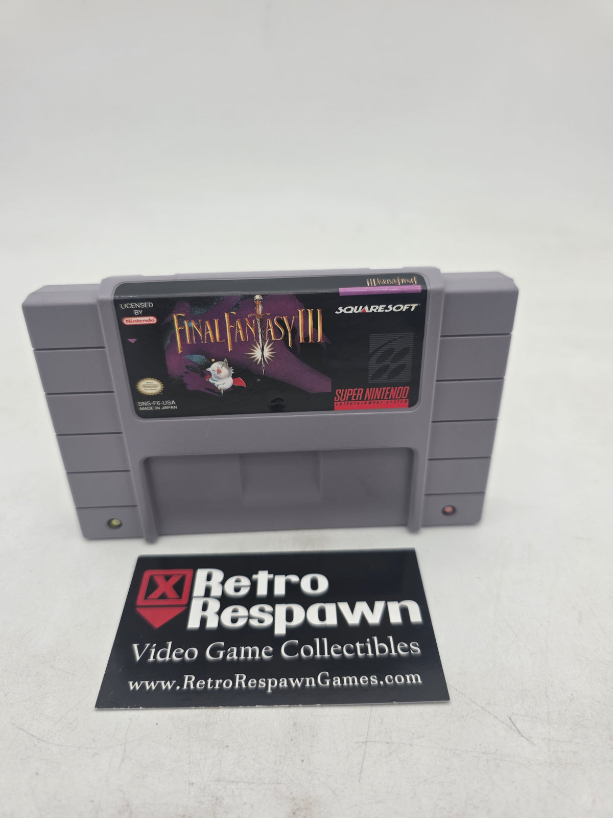 Final Fantasy III - Super Nintendo (Game Only)