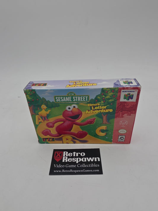Elmo's Letter Adventure - Nintendo 64 (Complete)