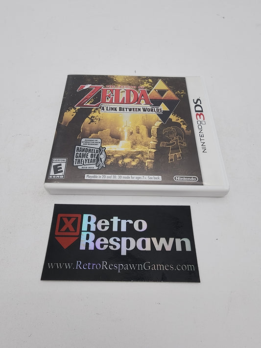 Zelda A Link Between Worlds - Nintendo 3DS (Complete)