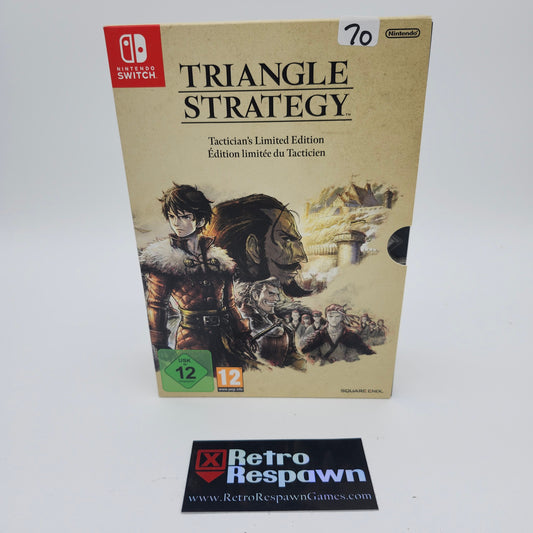 PAL Triangle Strategy [Limited Edition] - Nintendo Switch (Complete)