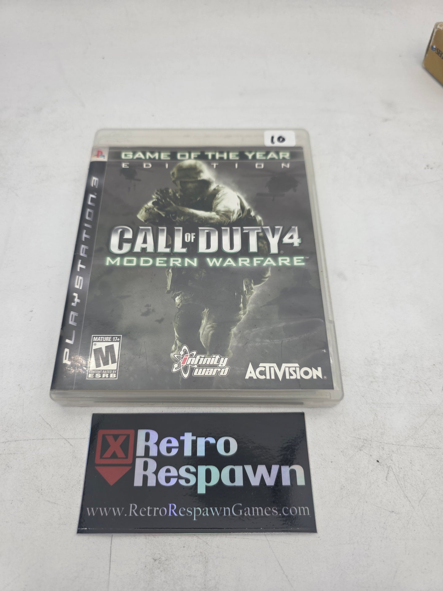 Call of Duty 4 Modern Warfare [Game of the Year] - Playstation 3 (Complete)