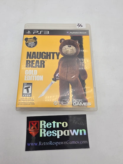 Naughty Bear: Gold Edition - Playstation 3 (Complete)