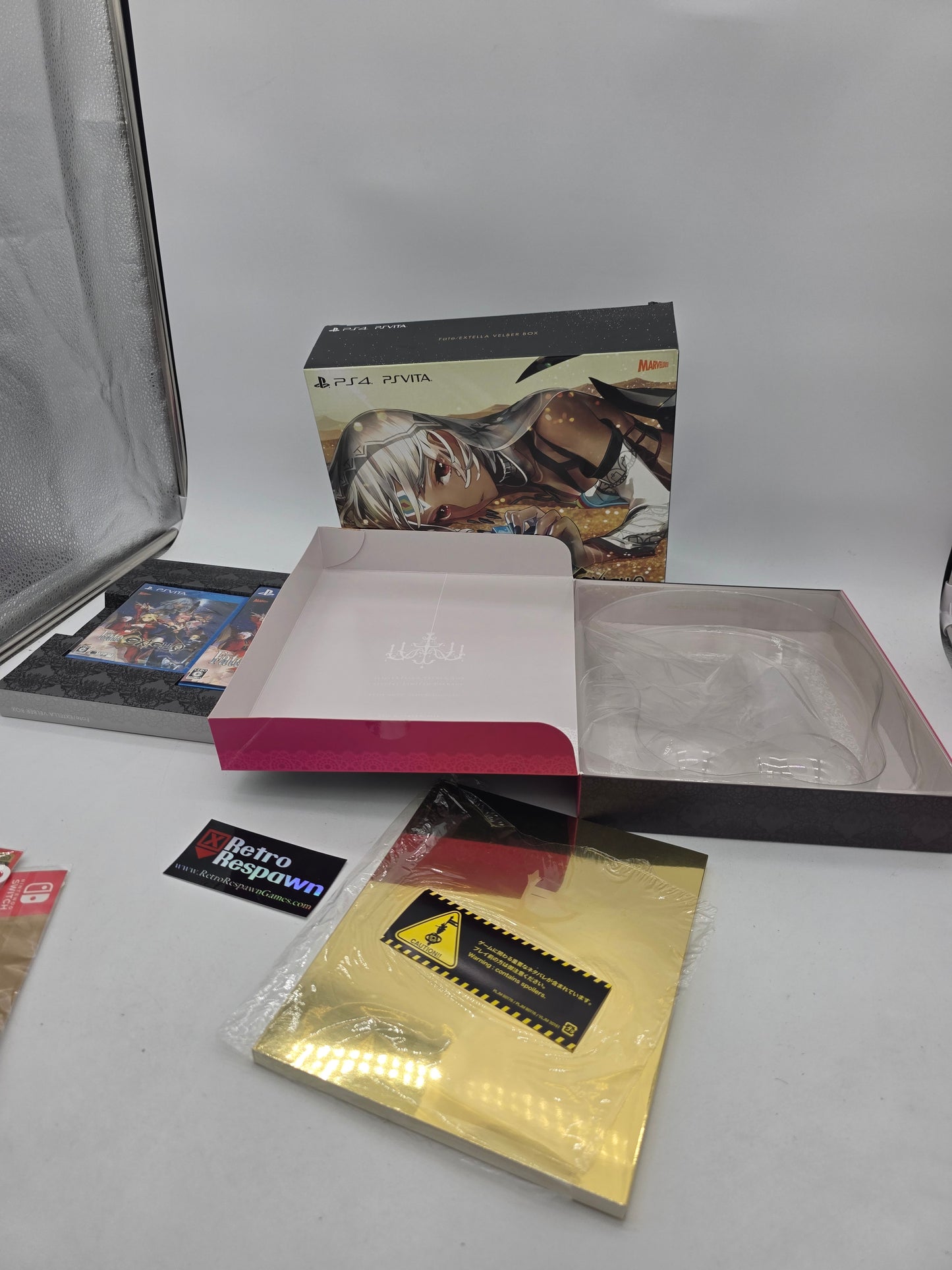 Fate EXTELLA VELBER BOX Limited Edition w/s Mouse Pad - JP Playstation Vita (No Mouse Pad)