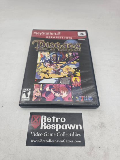 Disgaea: Hour of Darkness [Greatest Hits] - PlayStation 2 (Complete)