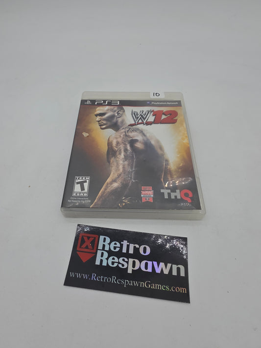 WWE '12 - Playstation 3 (Complete)