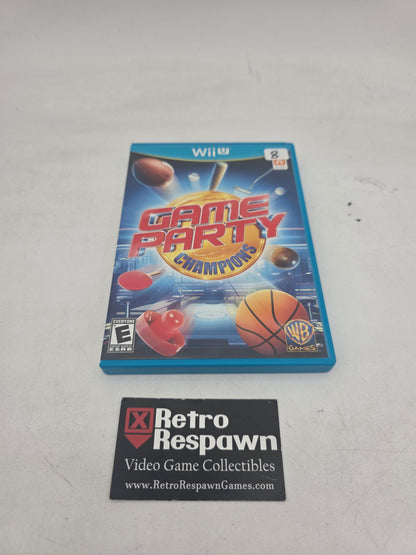 Game Party Champions - Wii U (Complete)