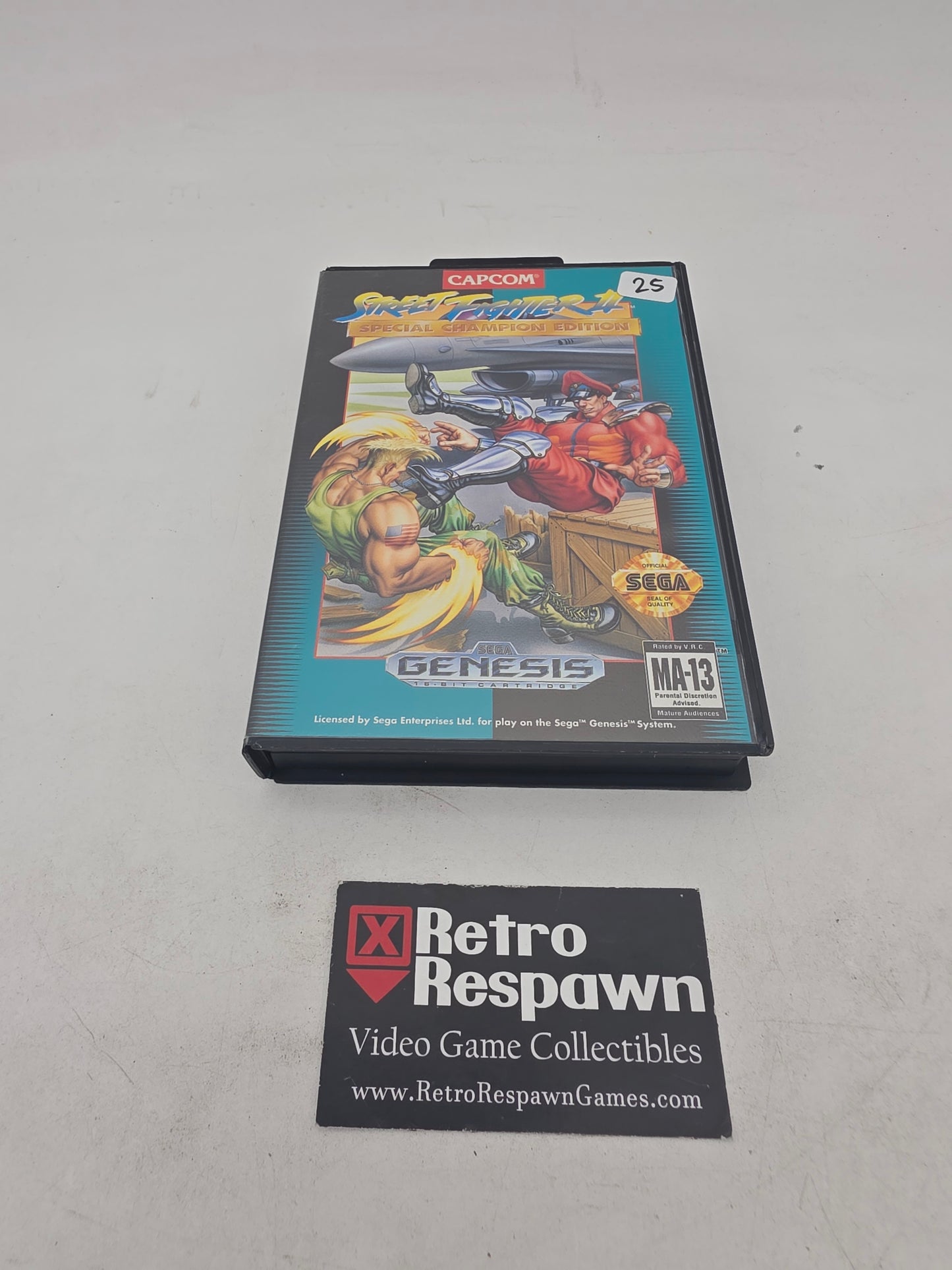 Street Fighter II Special Champion Edition - Sega Genesis (Complete)