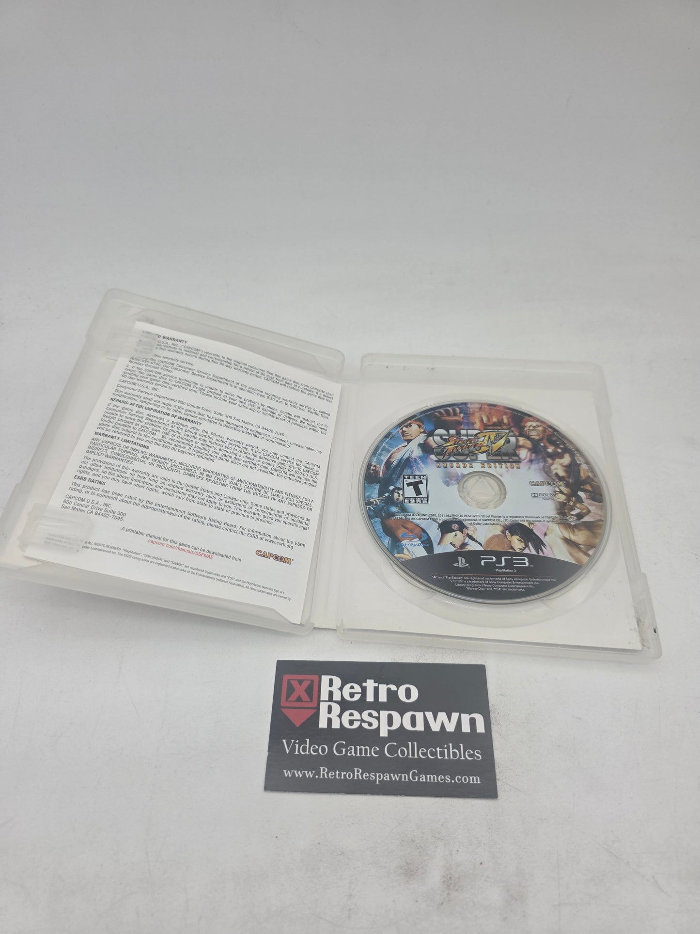 Super Street Fighter IV: Arcade Edition - Playstation 3 (Complete)