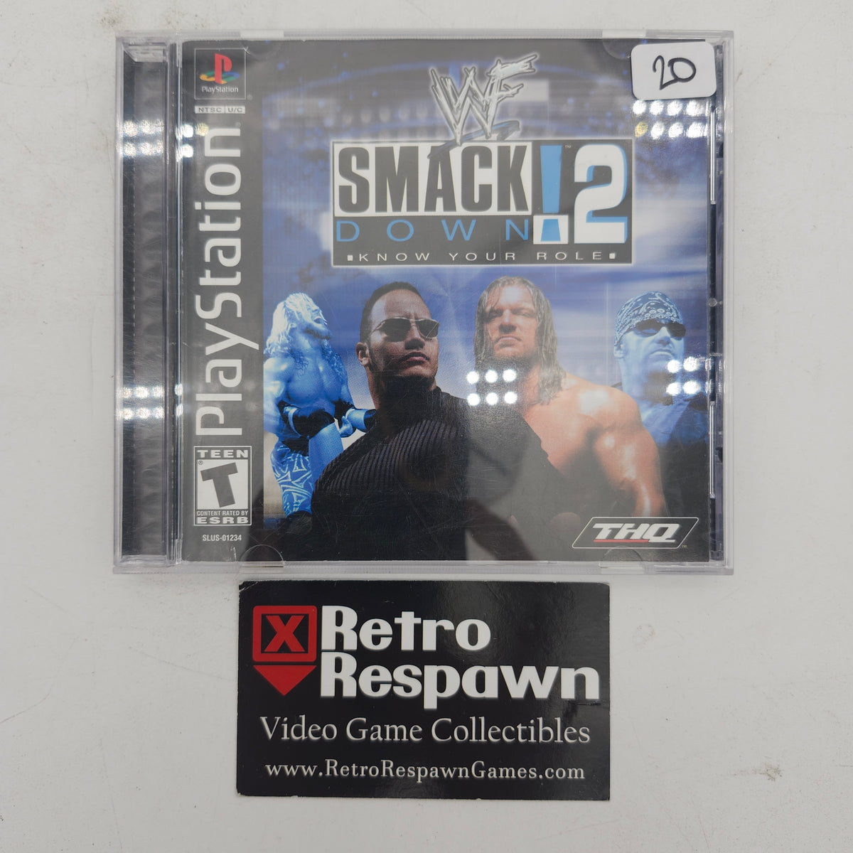 WWF Smackdown 2: Know Your Role - Playstation (Complete)