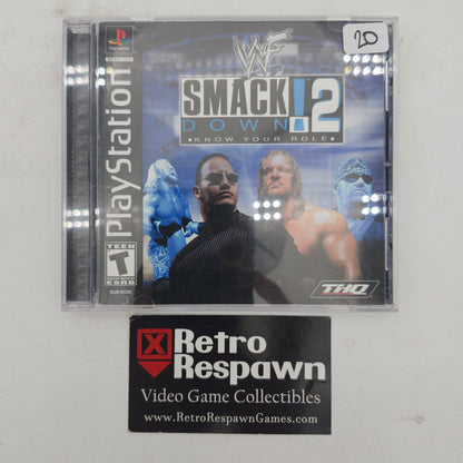 WWF Smackdown 2: Know Your Role - Playstation (Complete)