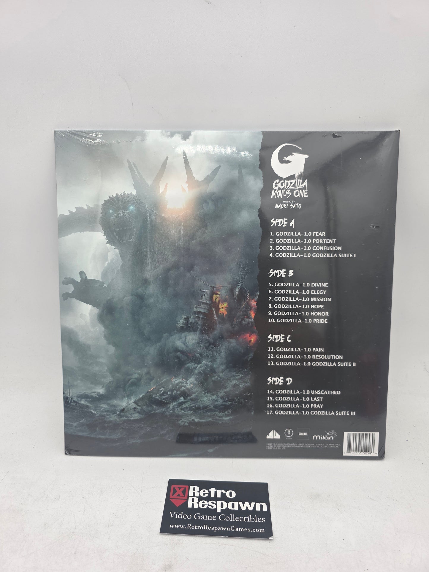 Godzilla Minus One Music Naoki Sato - Vinyl (Sealed)