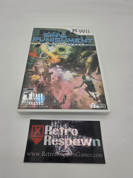Sin and Punishment: Star Successor - Wii (Complete)