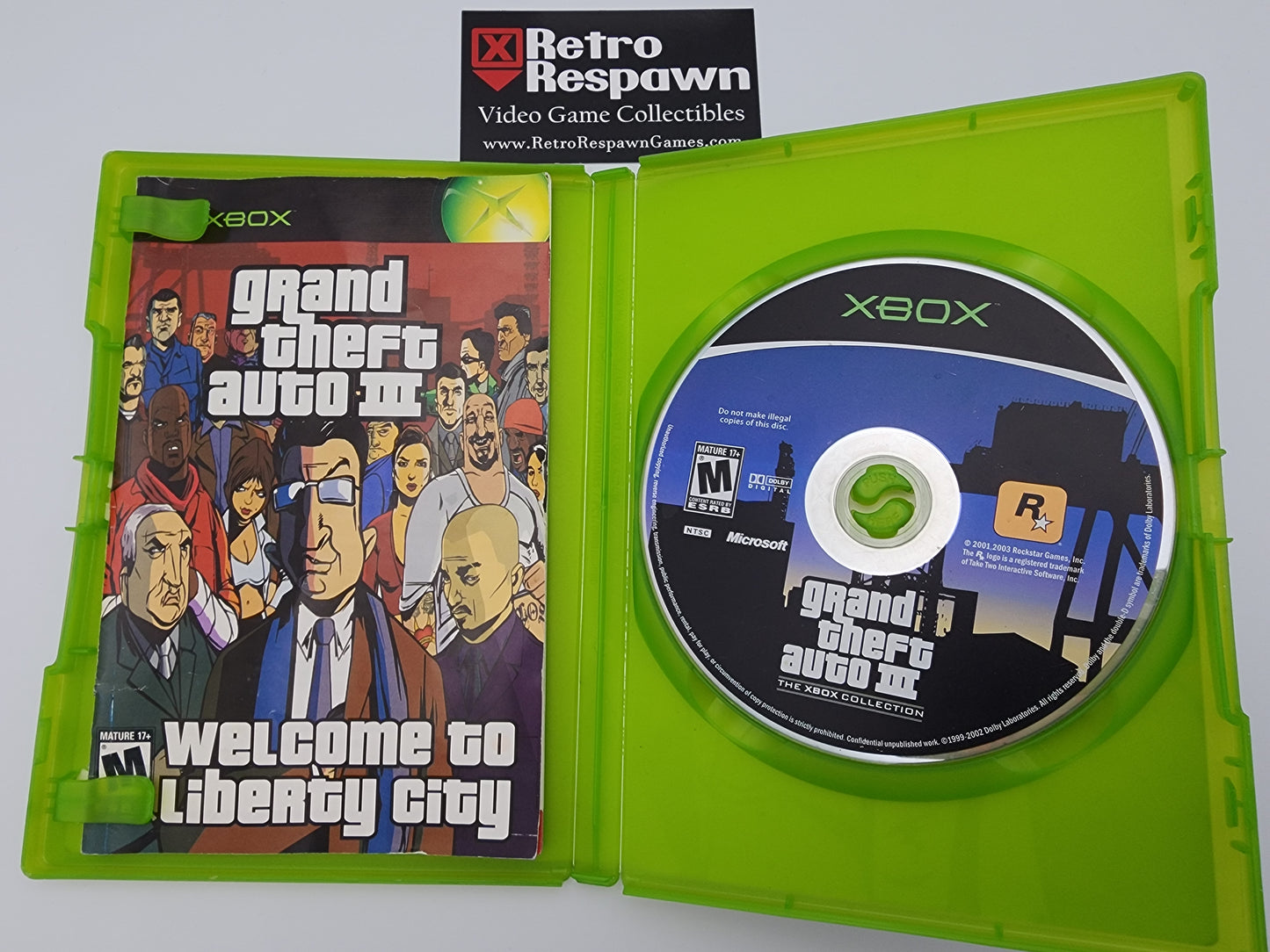 Grand Theft Auto 3 - Xbox (Complete)