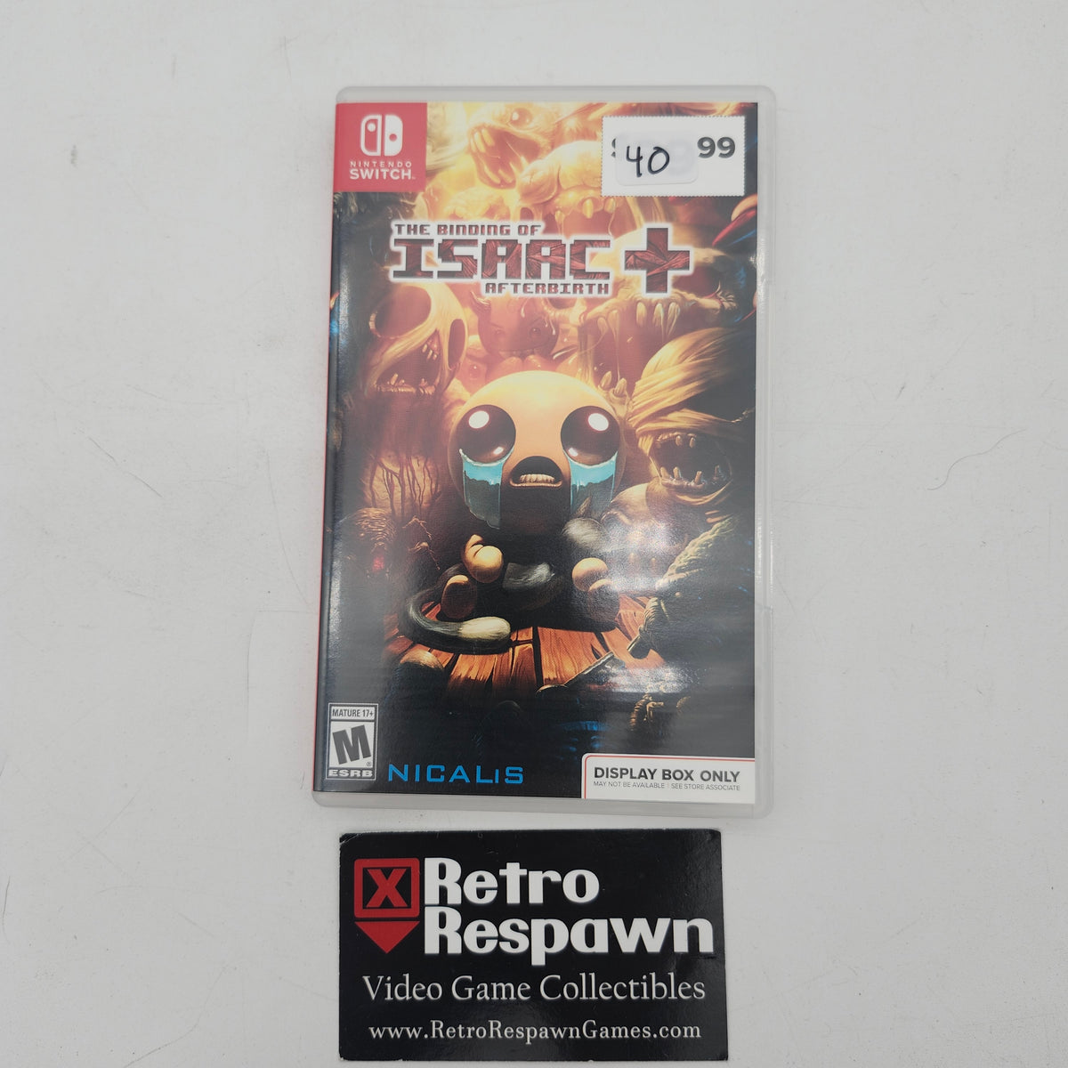 Binding of Isaac Afterbirth+[Display Box] - Nintendo Switch (Complete)