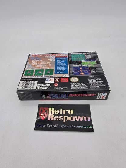 Madden 93 - Super Nintendo (Complete)