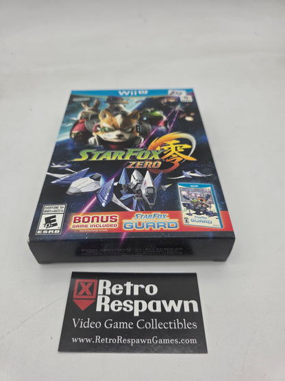 Star Fox Zero & Star Fox Guard Bundle - Wii U (Complete)