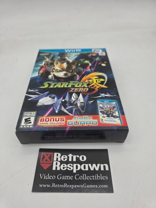 Star Fox Zero & Star Fox Guard Bundle - Wii U (Complete)