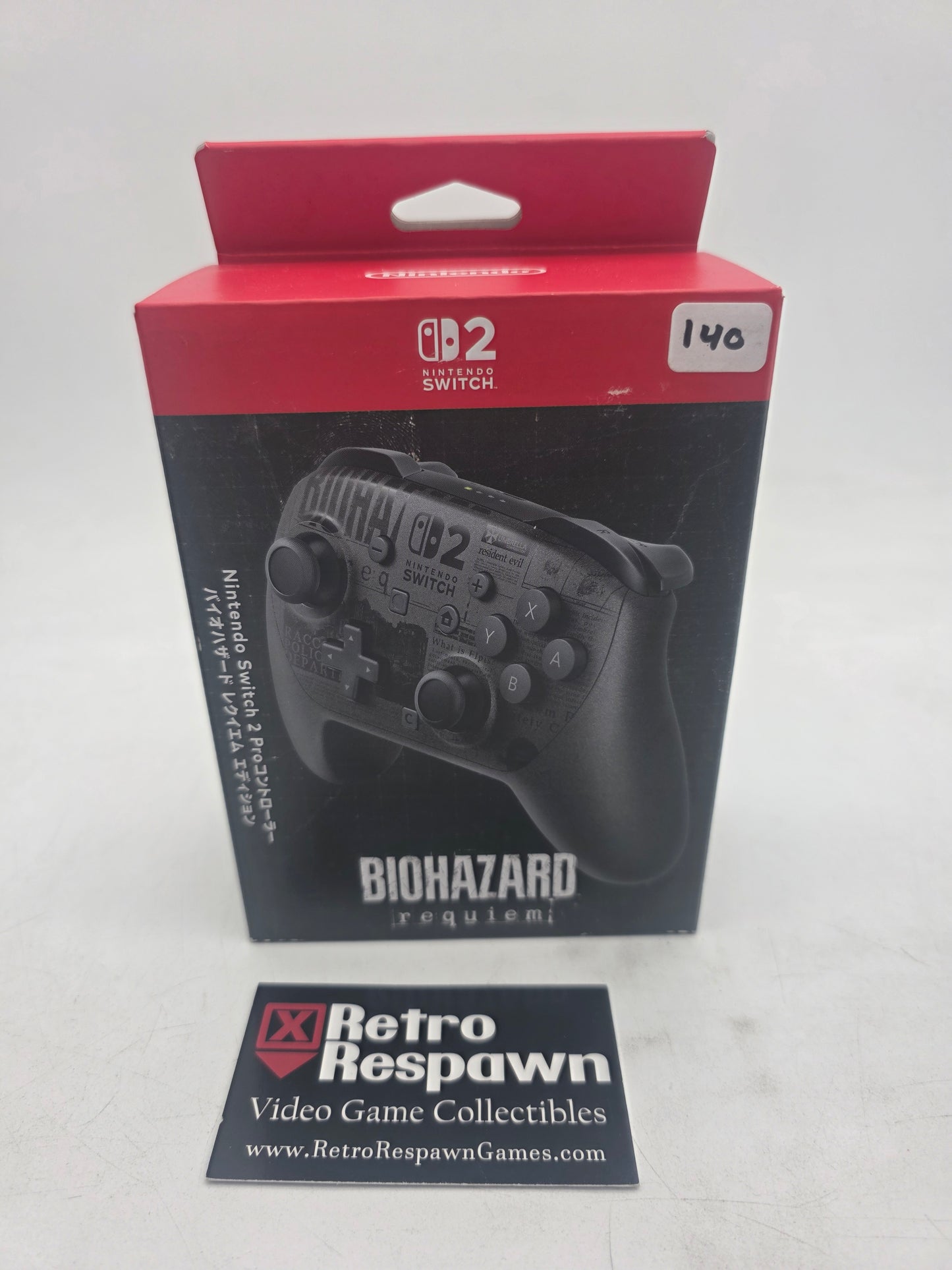 Biohazard requiem Switch 2 Pro Controller - JP Nintendo Switch 2 (Sealed)