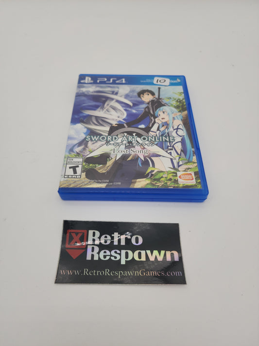 Sword Art Online: Lost Song - Playstation 4 (Complete)